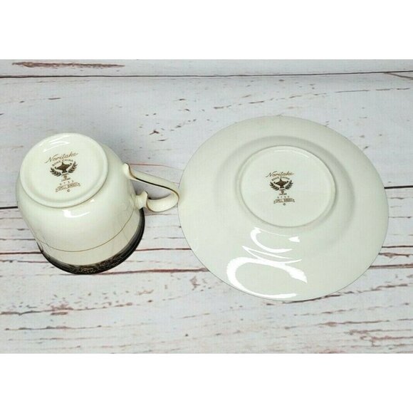 Vintage Noritake Spell Binder #9733 Teacup and Saucer Set - Mint Condition - Picture 7 of 12